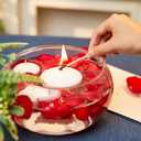 36 Packs 3-Inch Floating Candle Set, White,Unscented Soy Candles for Weddings, Pool Parties, Holiday Table Decorations, Home Decor and More Burn for 8+ Hours.