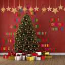 2 x Bulletin Board Letter Stickers - 350 Pcs 20 Sheets Vinyl Alphabet Stickers Waterproof,Self Adhesive Decals for DIY,Window,Door,Bike,Car,Laptop,Scrapbook,Truck,Water Bottle(3In&4In Multicolor)