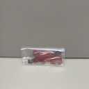 PATIKIL Coiled Lanyards with Buckle Retractable Safety Ring and Quick Release Detachable Buckle for Fishing Equipment (59 Inch, Red)