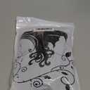 QUEENTAS 6 Packs 8 Inch Short Crochet Hair for Black Women Jamaican Bounce Curly Crochet Hair Extension Kima Wand Curl Jerry Passiion Twist Prelooped Braiding(1B/Black)