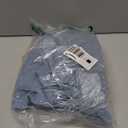 chouyatou Women's Spring Long Sleeve Denim Jean Shirts Button Down Shirt Business Casual Tops (Medium, Blue)