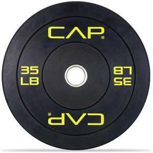 CAP Barbell Rubber Olympic Bumper Plate | Multiple Options/Colors