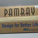 Pamray 32 Inch Small Computer Desk with Shelves for Bedroom Small Spaces