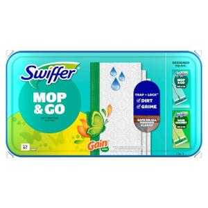 Swiffer Sweeper Wet Mopping Cloths Gain Microfiber Refill