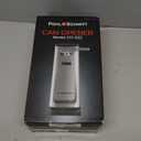 POHL SCHMITT 3 in 1 Electric Can Opener Smooth Edge with Knife Sharpener and Bottle Opener - Easy Push Down Lever - All Standard-Size & Pop-Top Cans, Durable Stainless Steel & ABS, Kitchen Accessories