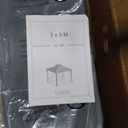 10'x10' Hardtop Gazebo, Heavy Duty Aluminum Permanent Hardtop Gazebo Outdoor Pavilion with Curtains and Netting for Garden (Gray, 10'x10')