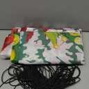 7x16 ft Christmas Garage Door Cover, 2025 Garage Door Christmas Decorations, Large Garage Door Xmas Cover, Outdoor Xmas Banner Decorations (Snowman Scene)