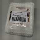 AMOAMI Waffle Bath-Mat, Super Absorbent Bath Mats for Bathroom, Boho Bathroom Rugs Non Slip Washable, Ultra Soft Bathroom-Mat with Tassels Bath Rugs for Floor Mat, 20" X 32" White