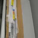 Wrought Iron Hollow Balusters - Deck Spindles Stair Railing indoor,Stair Double Spoon Knuckle Hollow Iron Baluster stair spindles, for staircase interior, Includes 2 Drill Bits for Wood(12 Pack Black)