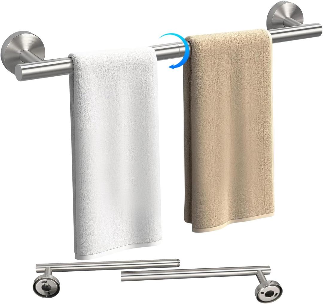 21.5 Inch Towel Bar for Bathroom Wall, Stainless Steel Towel Rack | Wall Mounted
