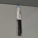 1Pack Spring Tension Curtain Rod 26-39 inch Black Adjustable Spring Rod Extendable Tension Rod For Kitchen, Bathroom, Window, Bookshelf, Closet