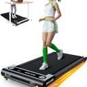 Walking Pad with Incline, Akluer Incline Treadmills for Home, 2.5 HP Under Desk Treadmill Small with Remote Control, Walking Pad Small Treadmill with LED Display (Black)