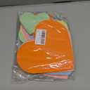 120 PCS Valentines Day Wall Decorations, 3D Heart 6 Colorful Valentine Wall Stickers 4 Size 3D Wall Stickers for Wedding Anniversary Party Bedroom Home Office (6 Colors)