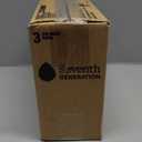 Seventh Generation Multi Surface Wipes, Pack of 3, for all purpose cleaning, lemon zest scent with 100% essential oils and botanical ingredients, 70 ct each