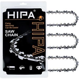 Hipa 20 Inch Chainsaw Chain .325" Pitch .050" Gauge 78 Drive Links Fits Echo CS-490 CS-440, Fits Craftsman S205 CMXGSAMY462S PP4620AVX, 20BPX78CQ, M78 (3PCS)