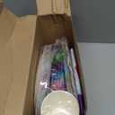 Gejoy 171 Pcs Building Block Birthday Party Supplies Tableware Kit Include Plates Cups Knives Forks Spoons Napkins Tablecloths Banner for Girls Birthday Party Decoration Serve 24 Guest (Sweet Color)