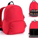 DDgro Carrying Storage Backpack for Toniebox Starter Set, Travel Bag for Toniebox, Tonie Characters, Headphone and Charging Station. (Red)