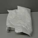 Round Plastic Plant Saucers Set, 6-Pack, 7.6 Inches (6.4 Inch Base) Pot Drip Trays, Ideal for Indoor and Outdoor Home Garden Flower Pot Containers. (White)