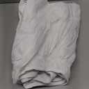 Biscaynebay Wrap Around Bed Skirts for Queen Size Beds with 18" Long Drop, White Adjustable Elastic Dust Ruffles Easy Fit Wrinkle & Fade Resistant Silky Luxurious Fabric Machine Washable