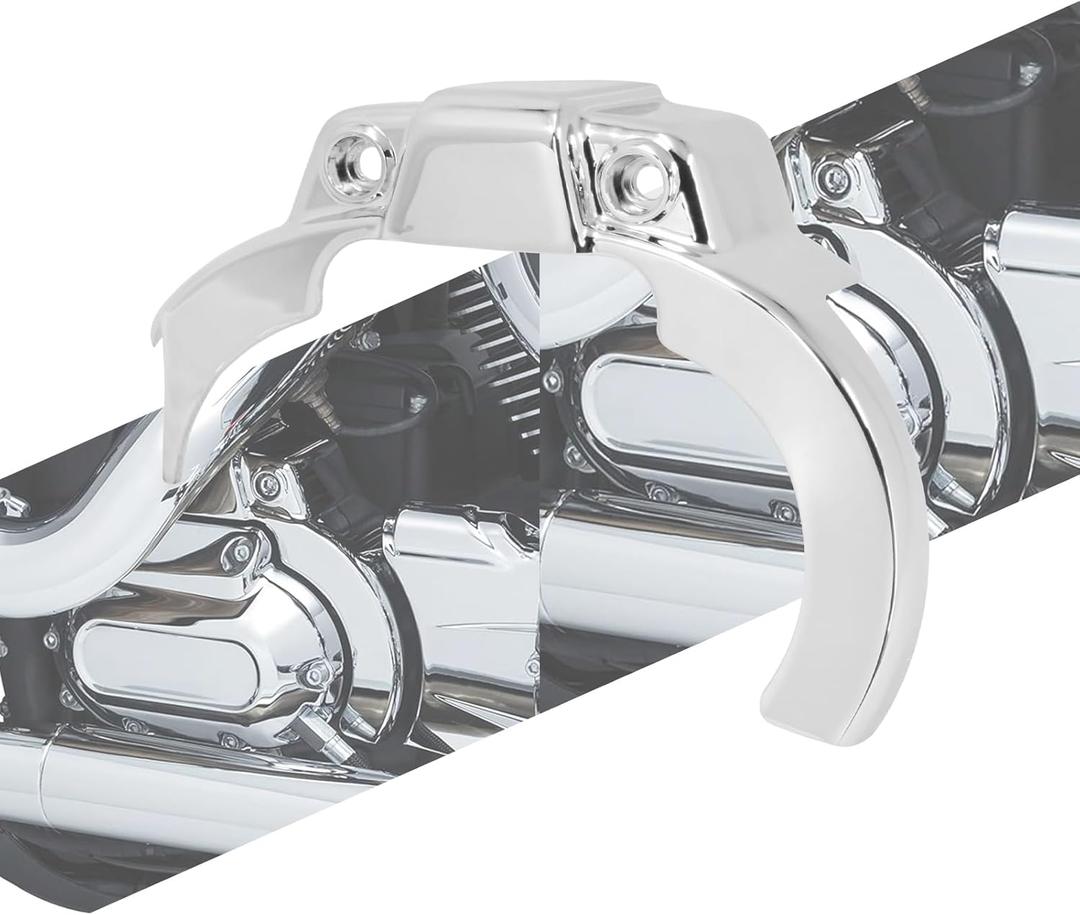 Motorcycle Transmission Cover Fit For Harley Softail 2018-2024 (Excludes Fat Boy Breakout FXDR) (Chrome)