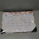 4 x Ymumuda Desk Calendar 2026-2027 Wall Calendar 2 in 1, Monthly Desk Calendar 2026 from JAN.2026 to JUN.2027, 18-Month, Large 12"17", Waterproof Cover, Hanging Rope, Home/office/School Planners (F-Pink Floral)