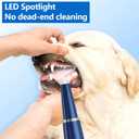 Ni-SHEN Dog Plaque Remover for Teeth,Pet Ultrasonic Tooth Cleaner,Teeth Cleaning Kit -Tartar Remover for Teeth Stains for Dogs and Cats (Blue)