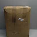 Contemporary Gold 73" Arc Floor Lamp with Hanging Dome Shade, Marble Base Adjustable Farmhouse Over the Couch Tall Stand Up Light, Industrial Task/Reading Standing Corner Lamp for Living Room Bedroom