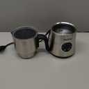 5 in 1 Electric Milk Frother: 16.9oz/500ml Large Capacity Dishwasher Safe Milk Steamer for Hot & Cold Milk Froth - Automatic Milk Frother & Warmer for Latte, Cappuccinos, Macchiato, Hot Chocolate