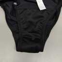 Women's High Cut Bikini Bottom,XXS, Black