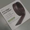 6FT Cord Covers, Walnut Wood Floor Cable Management - Protects Cords, Cavity: 0.47" x 0.24"