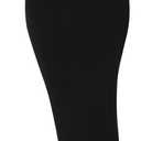 PRETTYGARDEN Womens Fall Sweater Dress 2026 Long Sleeve Off Shoulder Slit Maxi Bodycon Cocktail Party Dresses Spring Fashion (Black)