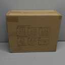 HORLIMER 12x9x3 inches Shipping Boxes Set of 20, White Corrugated Cardboard Box Literature Mailer