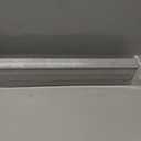 Cordless Zebra Blinds for Windows Gray 33.5" W x 72" H