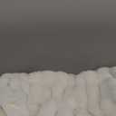 Ultra Soft Cozy Faux Fur Throw Blanket, Fuzzy Plush Thick Bubble Blanket, Luxury Fluffy Blanket for Couch, Sofa, Bedroom, and Living Room, 50x60 Inches, Cream White