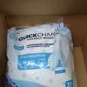 QuickChange Men's Incontinence Wrap, Maximum Absorbency Folding Pad Designed for Men with Reduced Mobility. Fits Inside Diapers or Briefs. (10 Count Trial Pack)