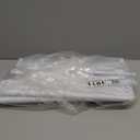 ZOES HOMEWARE 4-Tier Clothes Drying Rack, 4ft High Foldable Drying Rack Clothing for Indoor & Outdoor, Portable Collapsible Laundry Dryer for Laundry Room and Apartment, White 29" L x 49" H x 11.5" W