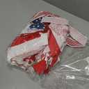 4th of July Decorations - Memorial Day Decor - 4 x 2.3 Ft Rag American Flag Banner for Home Party Supplies - Fourth of July Independence Day Accessories for 250th Anniversary Celebration Indoor Outdoor Decoration