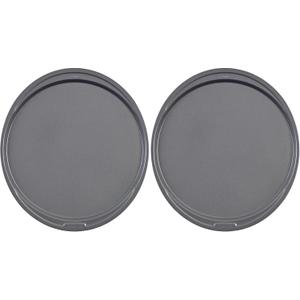 GoodCook Everyday Nonstick Steel Pizza Pan, 12", Gray (Pack of 2)