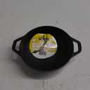 Lodge Pre-Seasoned Cast Iron Mini WOK - Dual Assist Handle - Use in the Oven, on the Stove, or on the Grill - 6.25 Inch