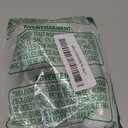 2 Pcs 50ML Glass Empty Roller Bottles with Plastic Roller Ball, Roll On Bottles Containers Leak Proof Massage Roller Ball with White Cap for Essential Oil Refillable Containers