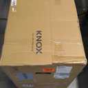 UPPAbaby Knox Convertible Car Seat/Rear Facing and Forward Facing/Intuitive Safety Features/Koroyd + CleanTech Technology/Removable Cup Holder Included/Bryce (White + Grey Marl)