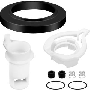 42049 Water Valve Style II Kit, Upgraded Toilet Water Valve Kit, Fit for Thetford Aqua Magic Style II Permanent Toilets with Closet Flange Seal
