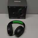 BINNUNE Wireless Gaming Headset — 2.4GHz LowLatency USB Dongle + Bluetooth, 50mm Drivers 7.1 Surround, NoiseCancelling Mic, 40H Battery — Over Ear Wireless Headphones for PS5, PC, Laptop, Green