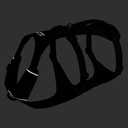 EXCELLENT ELITE SPANKER Escape Proof Dog Harness Reflective Harness with Padded Handle Breathable Durable Adjustable Vest for Medium Large Dogs Walking Training and Running Gear (Black)