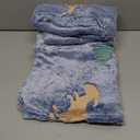 TEHALK Dinosaur Glow in The Dark Blanket for Kids, Toddler Blanket for Boys, Dinosaur Gifts for Boys/Kids, Soft Fleece Blanket Throw, Birthday Gifts 40"x60"