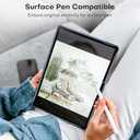OMOTON Screen Protector for Microsoft Surface Pro 12 inch 2025, Tempered Glass/Case Friendly/Surface Pen Compatible, 1 Pack
