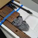 MyGift 4-Tier Wall Mounted Towel Rack Ladder with Top Storage Shelf, Rustic Burnt Solid Wood Hanging Towel Holder with 4 Black Industrial Metal Pipe Rungs Bar Design (Dark Brown)