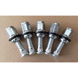 5pcs Front Rear Wheel Studs 90113-SM1-005 with Lug Nuts Replacement for Honda CR-V Civic Accord City Element Prelude S2000 Acura TL TLX TSX EL CL CSX RSX ILX Vigor Integra