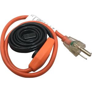 Frost King HC3A Automatic Electric Heat Kit Heating Cables, 3 Feet, Black