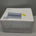 U-QE 100PCS Amber Plastic Plates - Clear Brown Plastic Plates Disposable Heavy Duty - Disposable Plates for Party Including 50PCS 10'' Dinner & 50PCS 7.5'' Dessert Plate